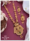 3 ML Matte Golden Long Set Wholesale Price In Surat
